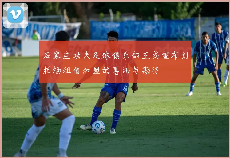 石家庄功夫足球俱乐部正式宣布刘柏杨租借加盟的喜讯与期待